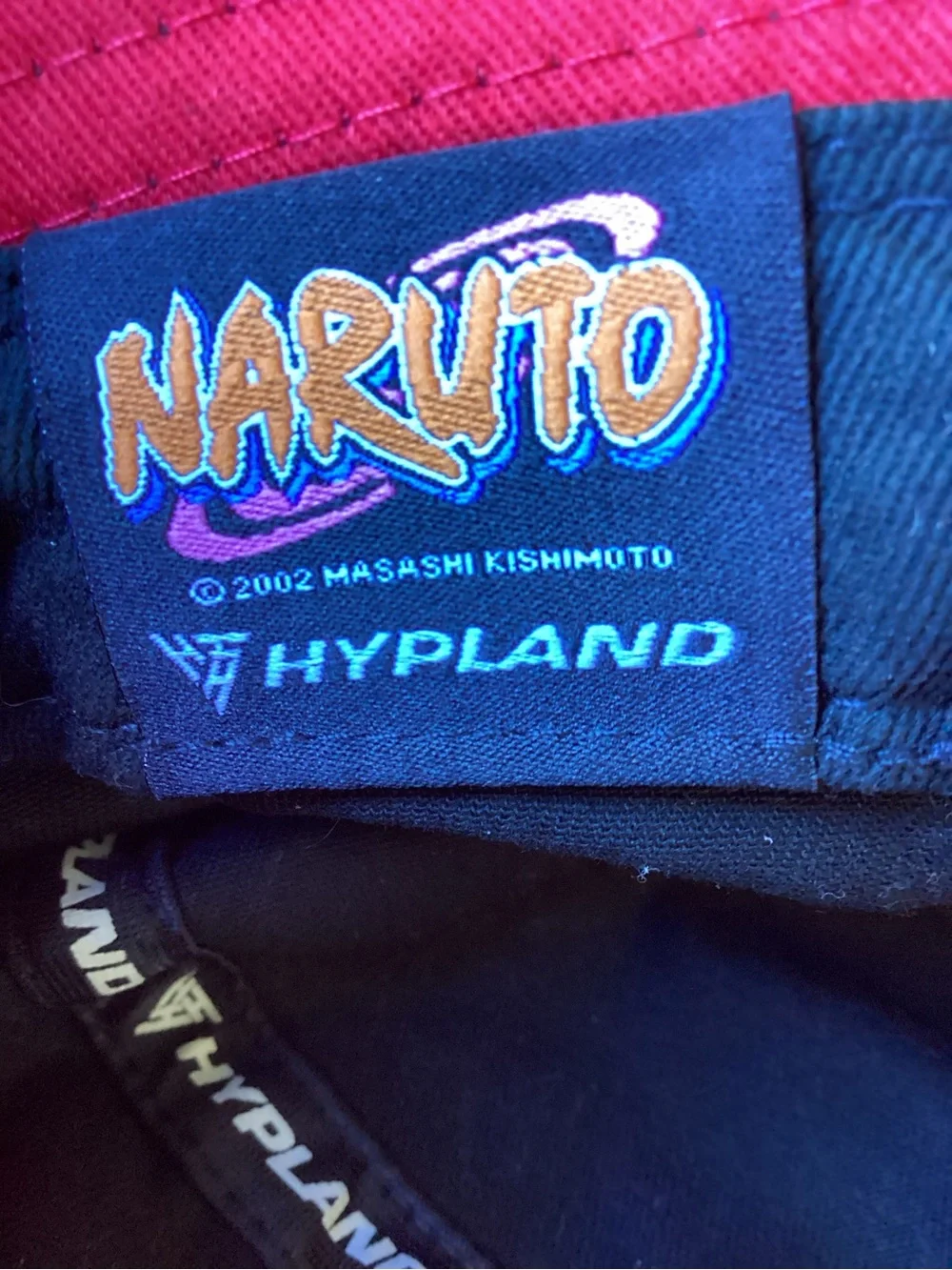 Vintage 2002 Naruto Hypland bucket hat kids size